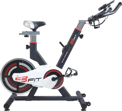 Biçikletë spinning EB Fit MBX 6.0, volant i mbyllur, sedilje e rregullueshme, e zezë