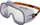 Syze mbrojtëse Climax 539 C ATEX, panoramike, me kornizë PVC, transparente