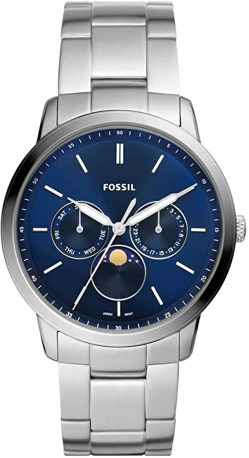 Orë për meshkuj Fossil Neutra Moonphase FS5907, e argjendtë