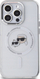 Mbulesë telefoni Karl Lagerfeld IML K&amp;CH Heads, MagSafe, për iPhone 14 Pro, transparente