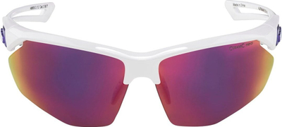 Syze dielli Alpina NYLOS A8635, sportive unisex, xhama mirror, të bardha