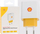 Karikues muri Shell Charger, 20W, 2x USB, i bardhë