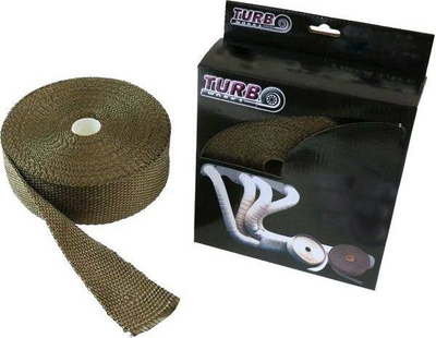 Shirit termoizolues TurboWorks Thermal Tape, 50mm x 2mm, 10m, titanium