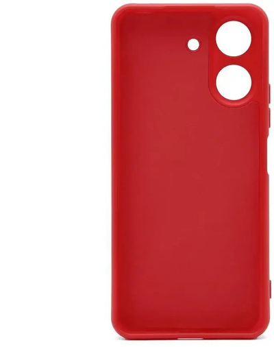 Kapak telefoni iLike për Xiaomi Redmi 13C 4G Poco C65, nano silikon, i kuq