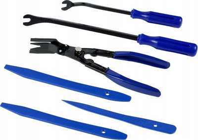 Set veglash për panele dyersh ASTA S-24MTR, 24 copë, me kuti plastike, portokalli
