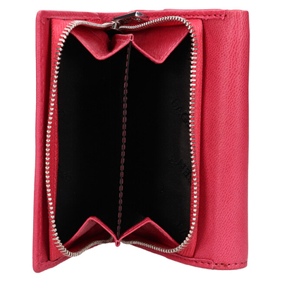 Kuletë për femra Lagen Women's leather wallet LG-2152, rozë