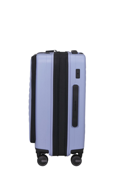 Valixhe Kabine Me 4 Rrota Samsonite Restackd 55/20 Cm, E Zgjerueshme Me Akses Të Lehtë Ngjyrë Lavender