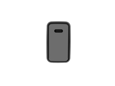 Karikues mur Natec Ribera NUC-2060, 20W, USB-C, i zi