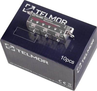 Делител на сигнал Telmor Quick Splitter 4X 2.4G, 4 излези, сив