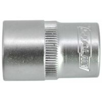 Kapak çelësi gjashtëkëndor Awtools 1/2", 25mm, i argjendtë
