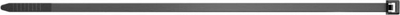 Lidhëse kabllosh Fischer UBN 69374, 450 x 7.6 mm, 100 copë, e zezë
