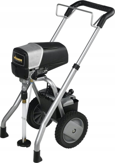 Makinë spërkatëse boje Wagner PowerPainter 90 Extra, airless, me zorrë 15m, gri me të zezë