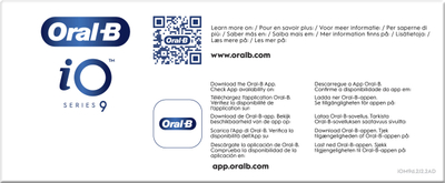 Електрична четка за заби Oral B iO 80363731, со осцилирање, со полначка батерија