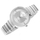 Orë goca G.Rossi 12120B 3C1, mekanizëm quartz, çelik inox, argjend