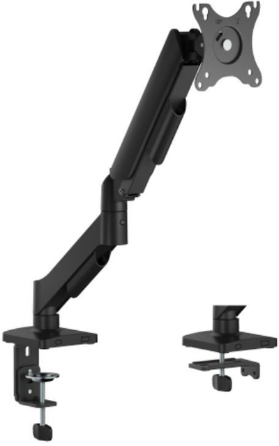 [OUTLET] Krah monitori ESTUFF Single Gas Spring, VESA, një monitor, i zi