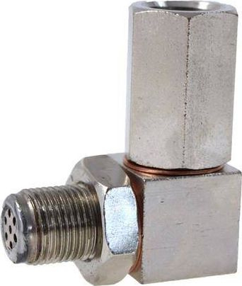 Adapter sondë lambda MCK, emulator 90°, filetë M18x1.5, metal