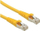 Kabllo rrjeti Roline Cat6a, 0.5m, S/FTP, e verdhë