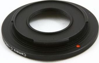 Adapter objektivi Pixco Micro 4/3 në C-Mount M25, për Olympus Panasonic, i zi
