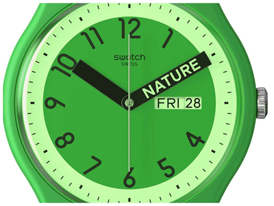 Orë dore SWATCH SO29G704, e gjelbër