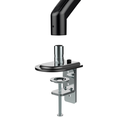 Mbajtëse tavoline për monitor Maclean MC-860N, 13"-27", deri 8 kg, e zezë