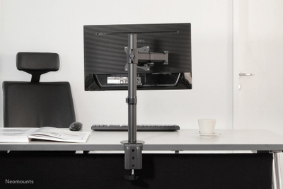 Mbajtëse tavoline monitori Neomounts NM-D135BLACK, 10-30", krah fleksibël, e zezë