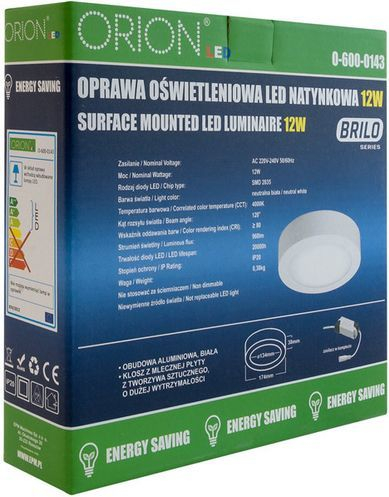 Llambë tavani Orion LED, 1x6W (O-600-0142)