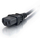 Kabllo rryme C2G European Power Cord, 1m, 16 AWG, e zezë