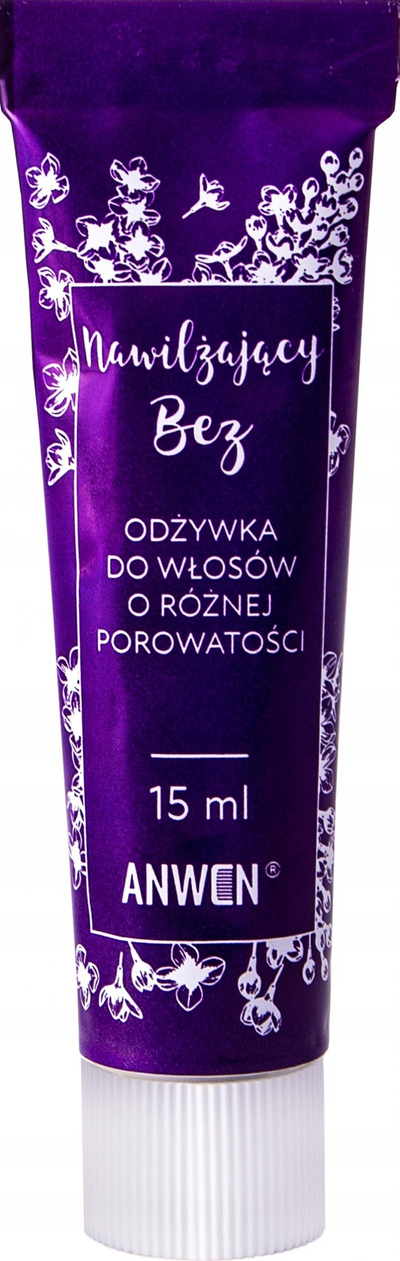 Balsam flokësh Anwen Moisturizing Without, për flokë me porozitet të ndryshëm, 15ml