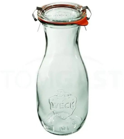 Kavanoz tulipan Weck, 220ml, set me 12 copa, transparent