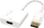 Adapter DisplayPort në HDMI Roline, aktiv, 4K, i bardhë