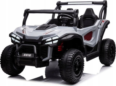 Електричен автомобил за деца Lean Cars S618 4x4, 24V, сив