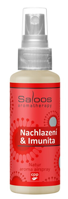 Sprej aromaterapeutik Saloos Cold & Immunity, 50 ml