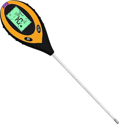 Matës pH toke AG805, me lagështinë edhe temperaturën, me ekran LCD