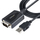 Kabllo USB në Serial Startech, 1m, DB9, Prolific Chipset, e zezë