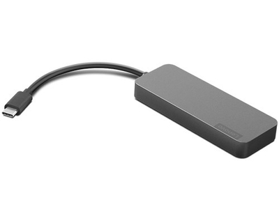 HUB USB Lenovo GX90X21431, USB 3.2 Gen 2, USB C në USB A, i zi