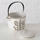 Kanoçe porcelani Boltze Bloma, 1200 ml, me dorezë hekuri, krem