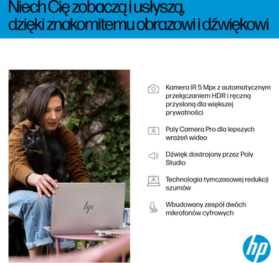 Laptop HP OmniBook 7 AI 16-ay0217nw, 32GB, 1TB, i argjendtë