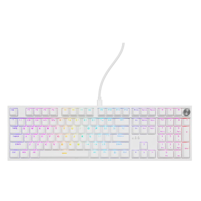 Tastierë gaming Genesis Thor 404, mekanike, RGB, e bardhë