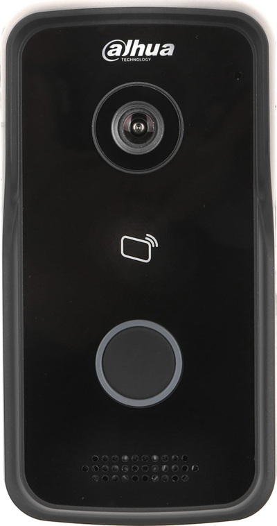 Panel dere IP Dahua VTO2111D-P-S3, PoE, IR natën, argjendtë