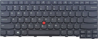 Tastierë laptopi Lenovo 01AX051, pjesë origjinale për zëvendësim, e zezë