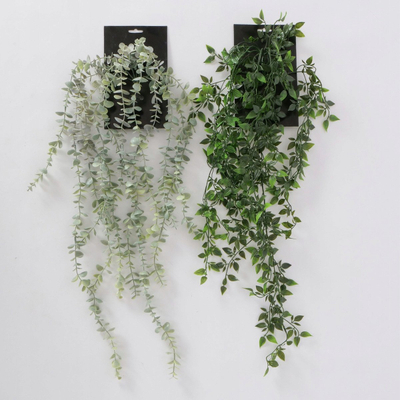 Bimë plastike varëse GRASS, 90 cm, jeshile për zbukurim