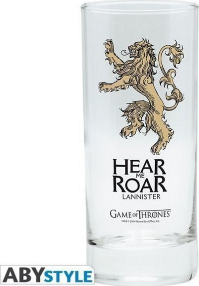 Set gota ABYstyle Game of Thrones, 3 copë, trasparente