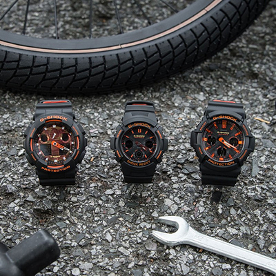 Orë dore Casio The G/G-SHOCK GA-100BR-1AER (411)