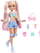 Kukull Barbie Dream Besties Malibu, me patina me rrota, me 9 aksesorë grimi, shumëngjyrëshe