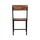 Karrige metal + acacia 45.5×43.5×85.5 cm (HM8179.11)