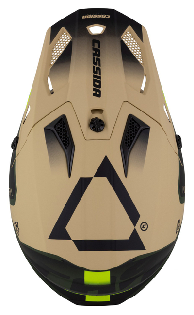Helmetë krosi Cassida Cross Cup 2 Napa, polikarbonat, ECE 22.06, shumëngjyrëshe mat