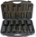 Set çelësa goditës GEKO, 1", 11 cope, 17-41 mm