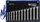Set çelësash me mekanizëm Brilliant Tools BT013112, 12 copë, 8-53mm, ngjyrë argjendtë