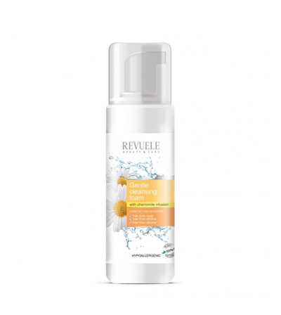 Shkumë pastruese për fytyrë Revuele Soft Chamomile Infusion, 150 ml