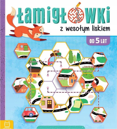 Puzzle edukative për kalamoj, me dhelpër të gëzuar, 5+